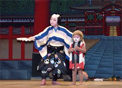 猿曳とかつらなしの猿