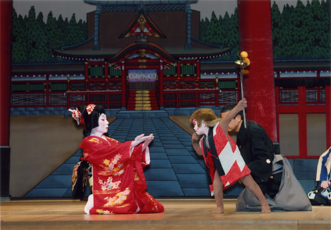 常磐津「靭猿」