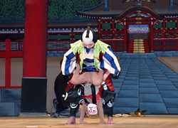 常磐津「靭猿」